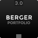 Berger - Creative Agency Portfolio Template Berger - Creative Agency Portfolio Template - ThemeForest Item for Sale