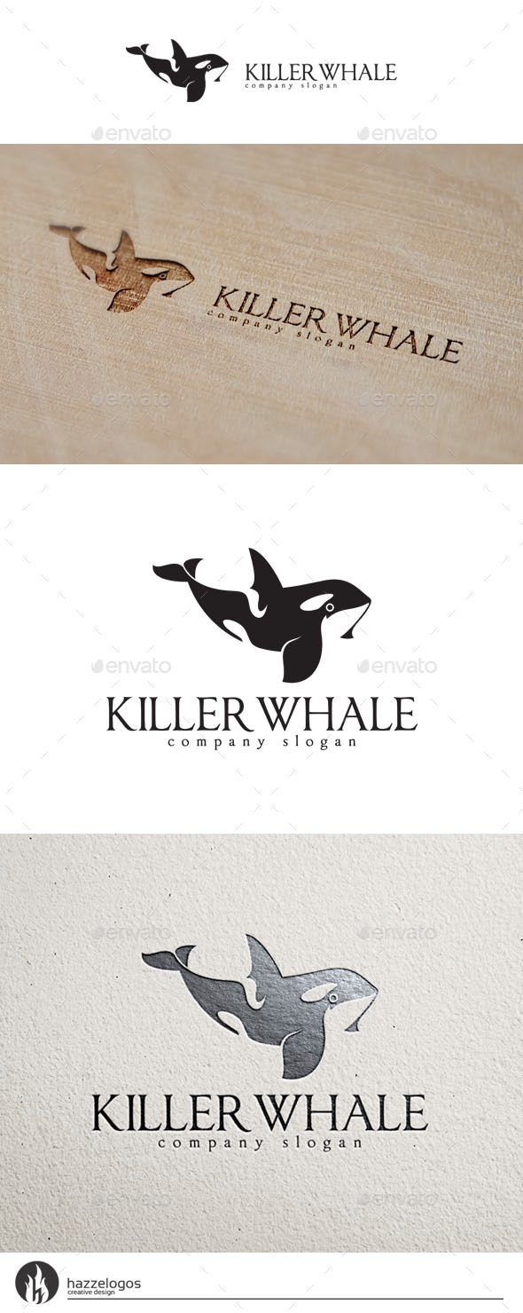 GraphicRiver Killer Whale Logo 10298892 GraphicRiver Killer Whale Logo 10298892
