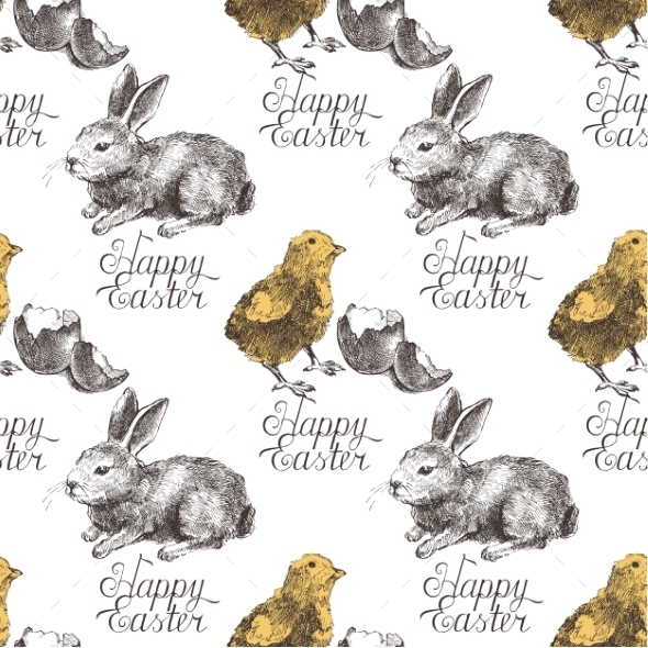 GraphicRiver Easter Seamless Pattern 10299830 GraphicRiver Easter Seamless Pattern 10299830