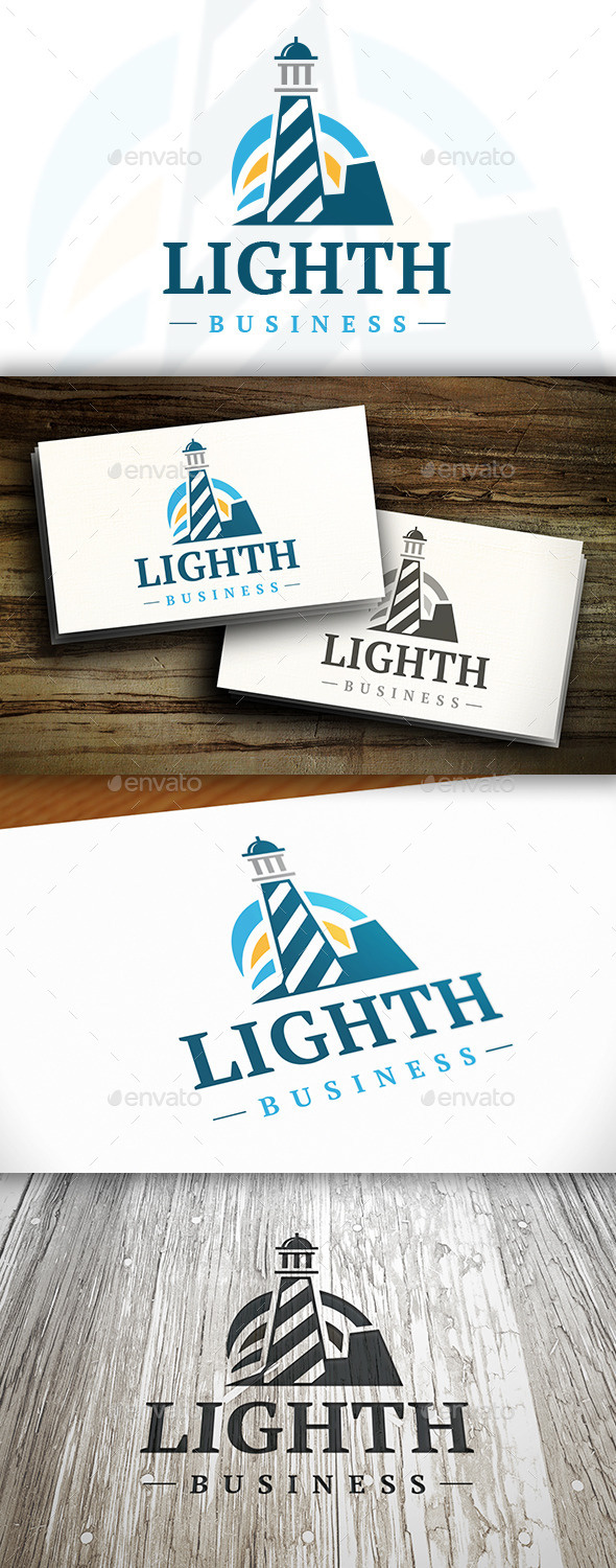 GraphicRiver Lighthouse L Letter Logo 10300092 GraphicRiver Lighthouse L Letter Logo 10300092