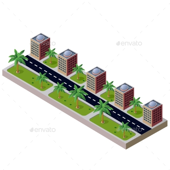 GraphicRiver Urban Landscape 10301052 GraphicRiver Urban Landscape 10301052