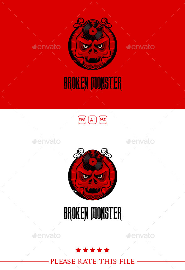 GraphicRiver Skull Logo 10272919 GraphicRiver Skull Logo 10272919