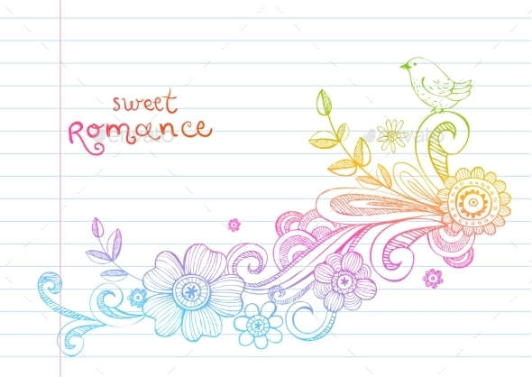GraphicRiver Hand-Drawn Sketch Floral Composition 10301930 GraphicRiver Hand-Drawn Sketch Floral Composition 10301930