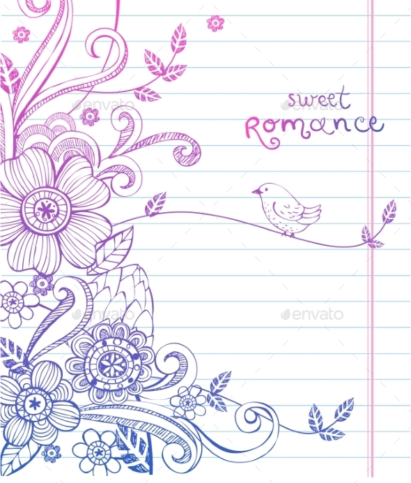 GraphicRiver Hand-Drawn Sketch Floral Composition 10301940 GraphicRiver Hand-Drawn Sketch Floral Composition 10301940