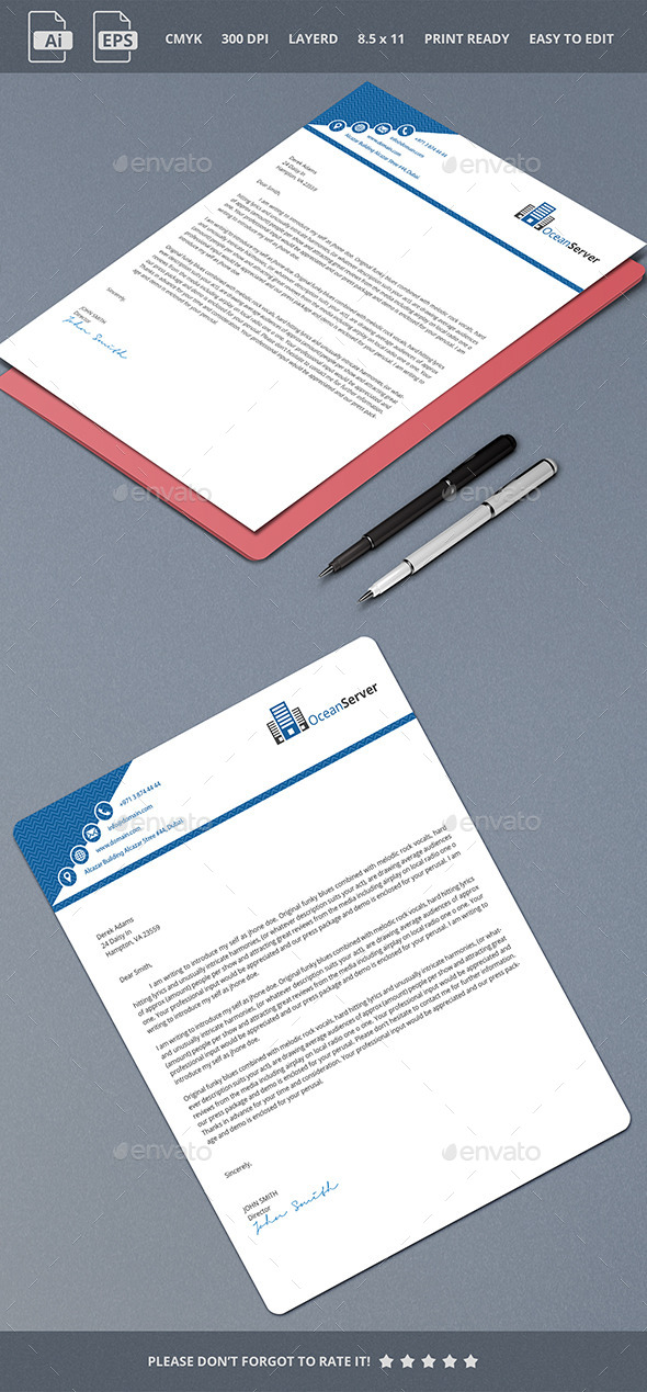 GraphicRiver Letterhead Design 1 10302428 GraphicRiver Letterhead Design 1 10302428