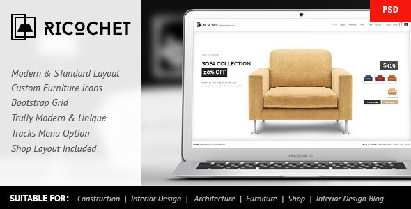 Ricochet - Interior, Architecture, Shop, Corporate