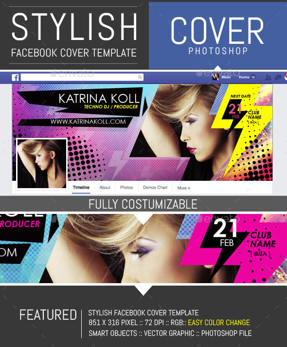 GraphicRiver Musician Facebook Cover Template 10303130 GraphicRiver Musician Facebook Cover Template 10303130
