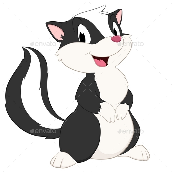 GraphicRiver Cartoon Skunk 10303683 GraphicRiver Cartoon Skunk 10303683