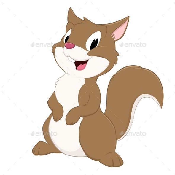 GraphicRiver Cartoon Squirrel 10303729 GraphicRiver Cartoon Squirrel 10303729