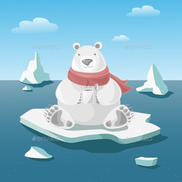 GraphicRiver Polar Bear 10303775 GraphicRiver Polar Bear 10303775