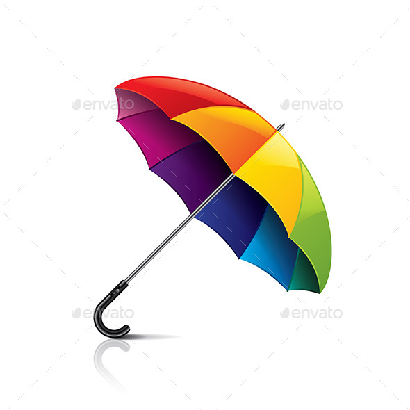 GraphicRiver Colorful Umbrella 10304004 GraphicRiver Colorful Umbrella 10304004
