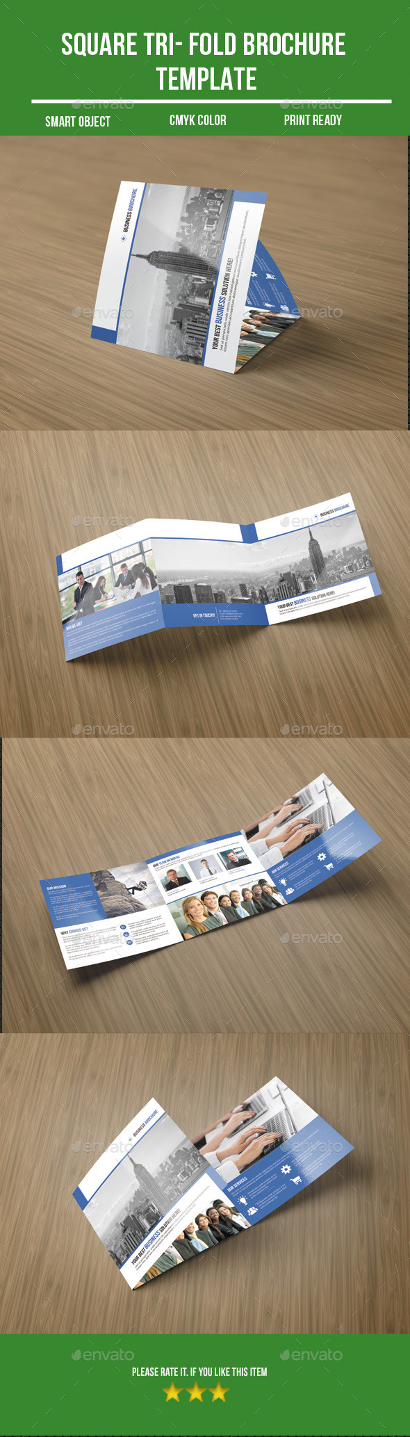 GraphicRiver Square Tri- Fold Business Brochure 10304049 GraphicRiver Square Tri- Fold Business Brochure 10304049