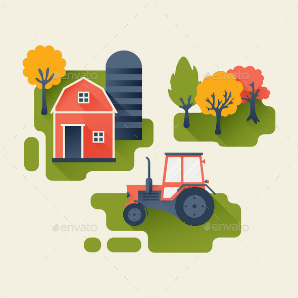 GraphicRiver Agricultural Industry Concept 10304710 GraphicRiver Agricultural Industry Concept 10304710