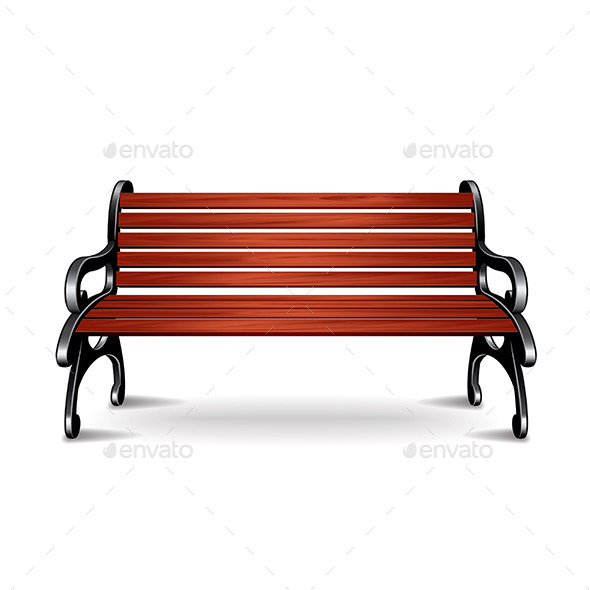 GraphicRiver Wooden Bench 10305047 GraphicRiver Wooden Bench 10305047
