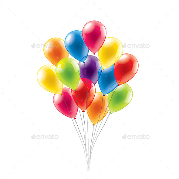 Colored Balloons Colored Balloons