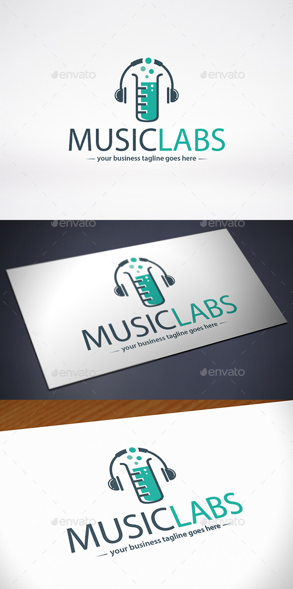 GraphicRiver Music Lab Logo Template 10305804 GraphicRiver Music Lab Logo Template 10305804