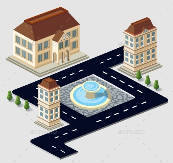 GraphicRiver Old City 10307096 GraphicRiver Old City 10307096