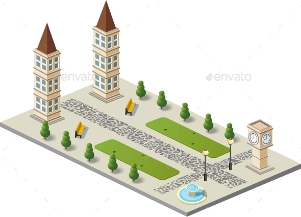 GraphicRiver Old City 10307108 GraphicRiver Old City 10307108