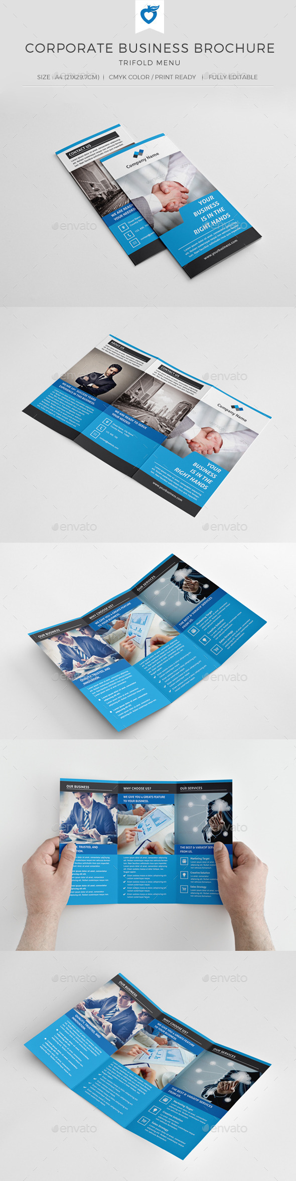 GraphicRiver Corporate Business Trifold Brochure 10307531 GraphicRiver Corporate Business Trifold Brochure 10307531