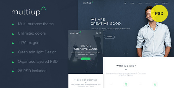 MultiUp -- Multi-Purpose Business PSD