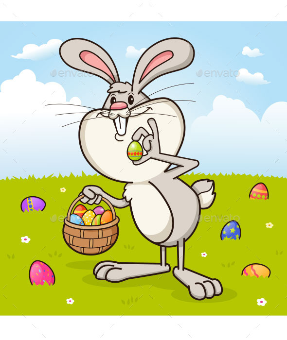 GraphicRiver Easter Bunny 10313141 GraphicRiver Easter Bunny 10313141