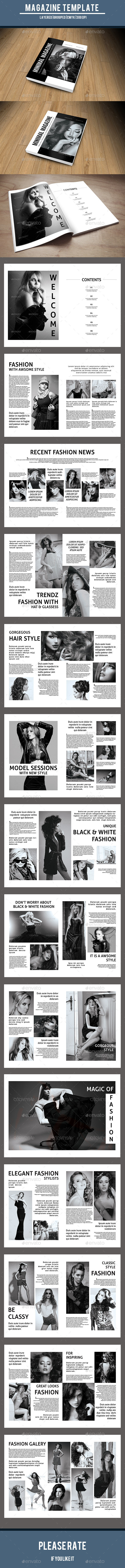 GraphicRiver Minimal Fashion Magazine-V03 10314752 GraphicRiver Minimal Fashion Magazine-V03 10314752