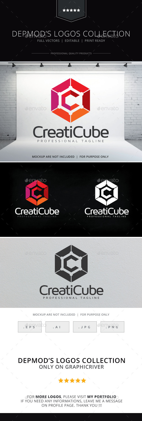GraphicRiver Creaticube Logo 10315412 GraphicRiver Creaticube Logo 10315412