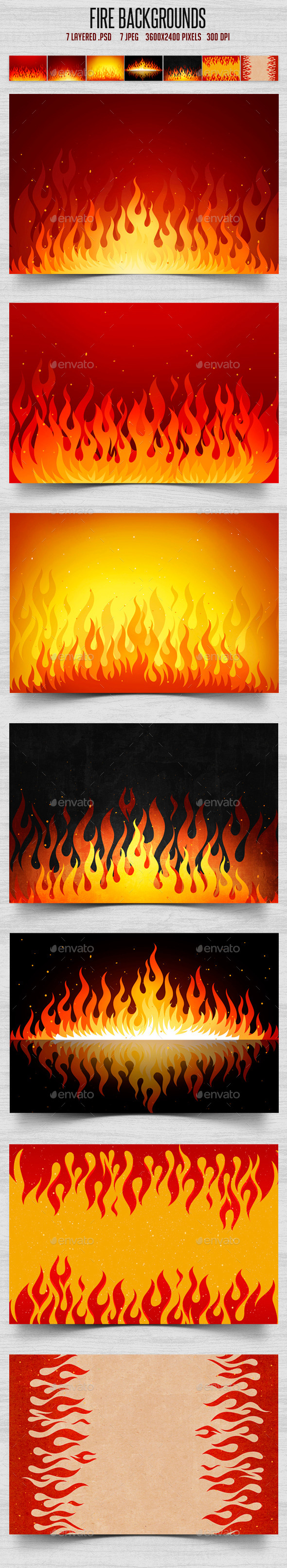 GraphicRiver Fire Backgrounds 10315617 GraphicRiver Fire Backgrounds 10315617