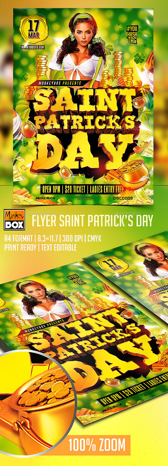 Flyer Saint Patricks Day Flyer Saint Patricks Day