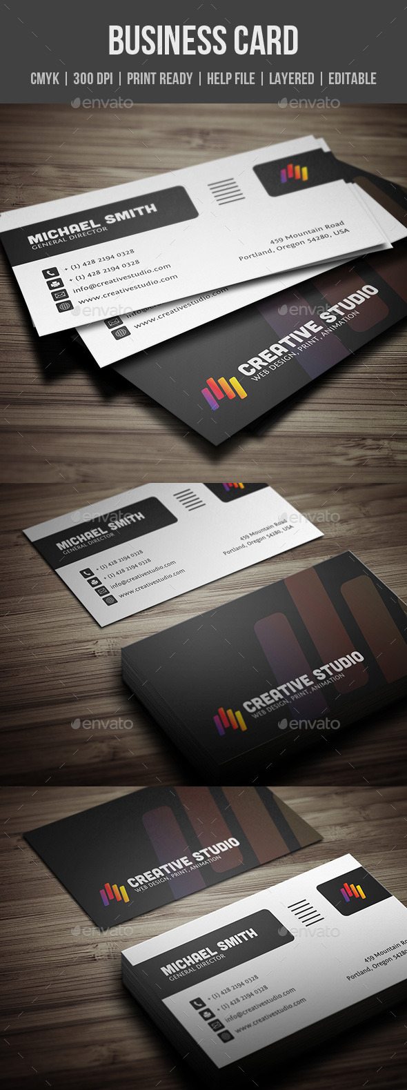 GraphicRiver Creative Business Card 10315953 GraphicRiver Creative Business Card 10315953