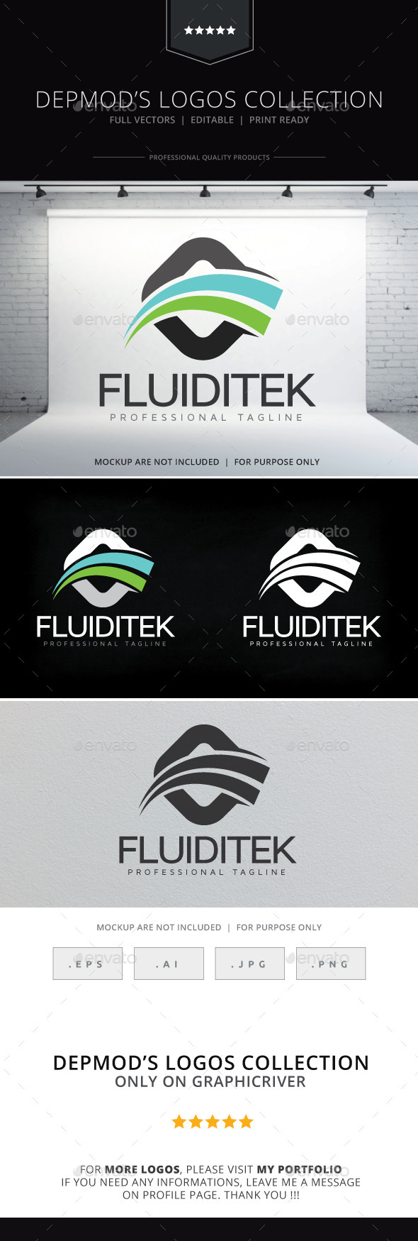 GraphicRiver Fluiditek Logo 10315997 GraphicRiver Fluiditek Logo 10315997