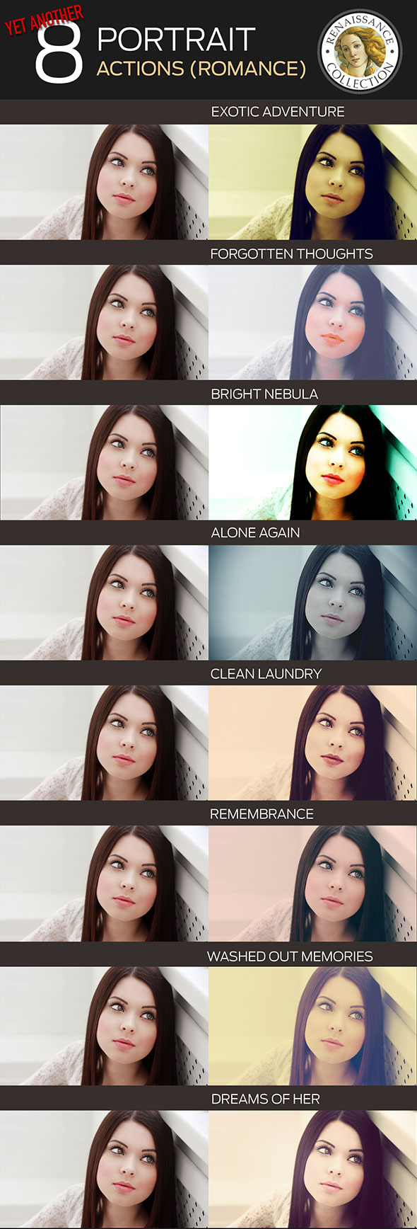 GraphicRiver 8 Renaissance Portrait Actions for Photoshop 10316774 GraphicRiver 8 Renaissance Portrait Actions for Photoshop 10316774