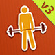 Gym and Fitness Gym and Fitness - VideoHive Item for Sale