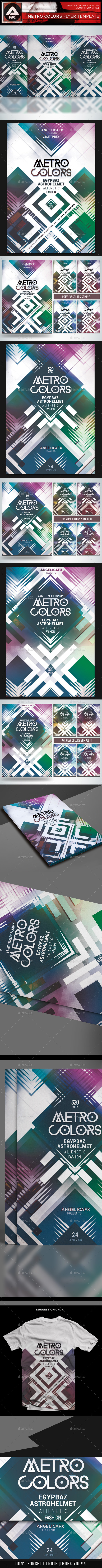 GraphicRiver Metro Colors Flyer Template 10319299 GraphicRiver Metro Colors Flyer Template 10319299