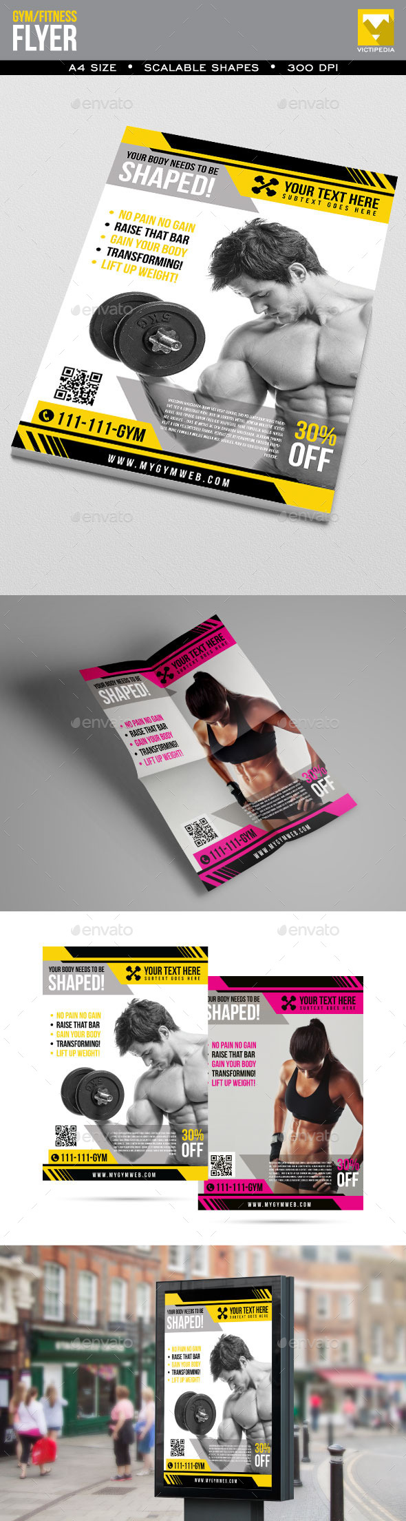 Simple Gym/Fitness Flyer