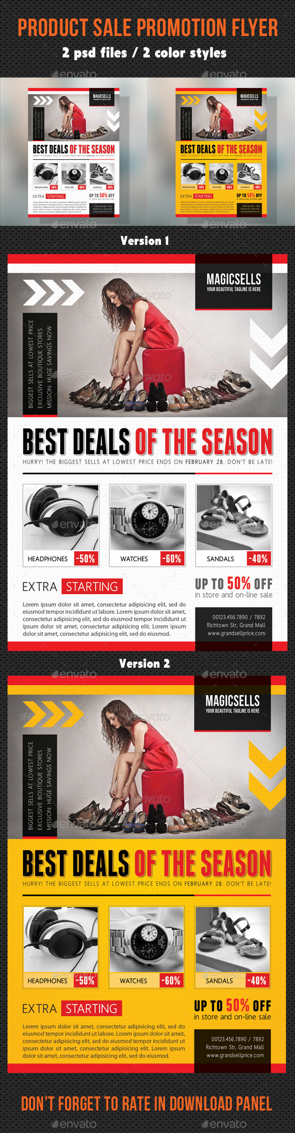 GraphicRiver Product Sale Promotion Flyer V02 10319649 GraphicRiver Product Sale Promotion Flyer V02 10319649