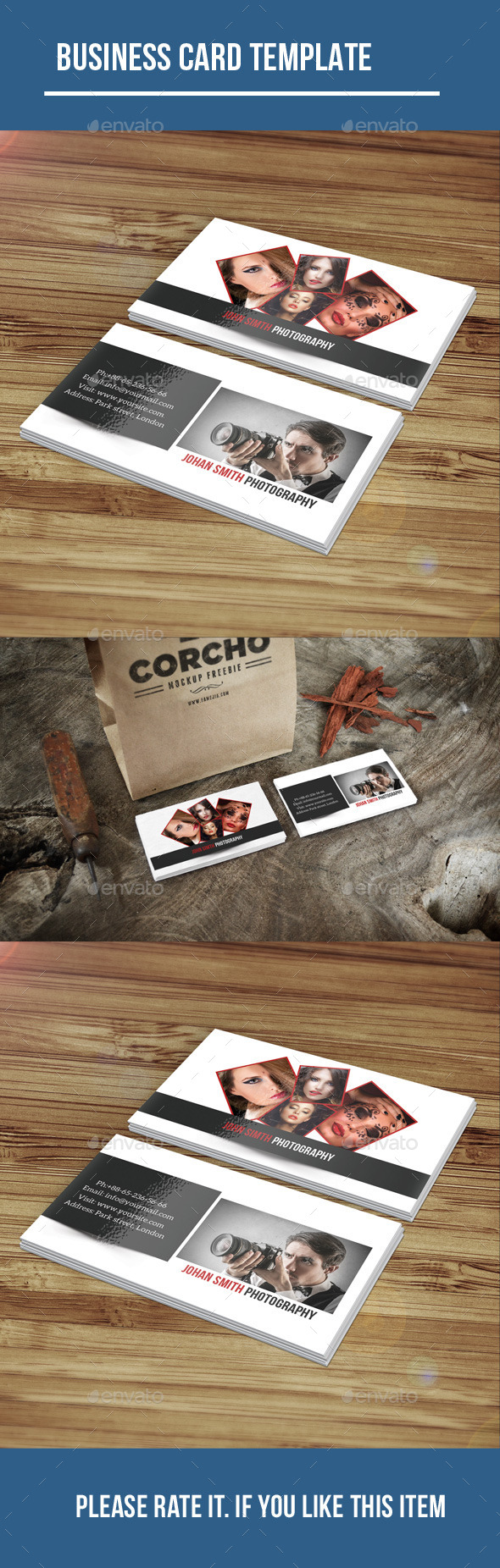 GraphicRiver Photography Business Card 10321235 GraphicRiver Photography Business Card 10321235