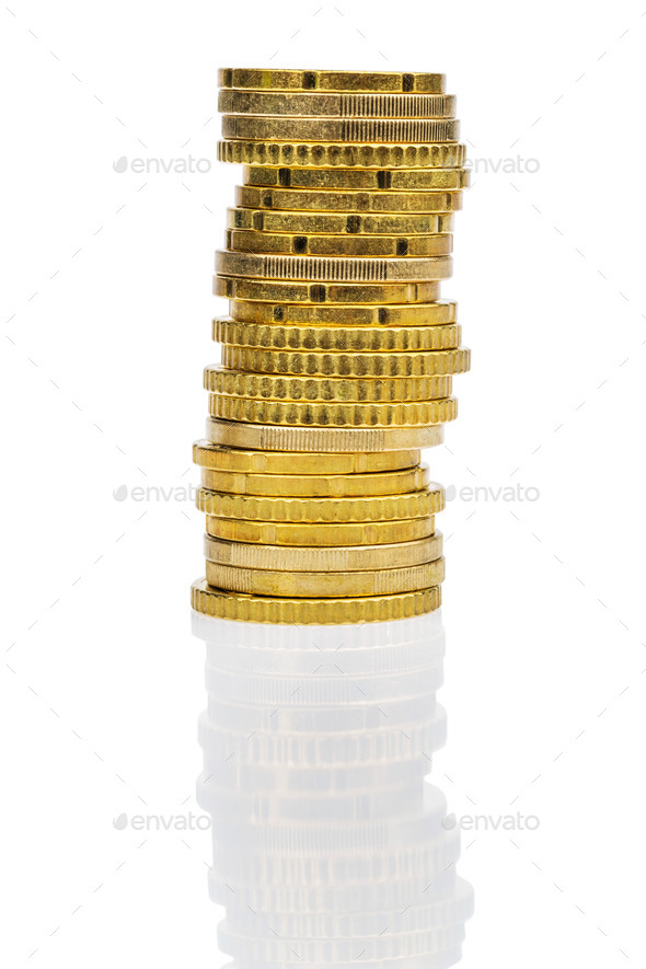 high stack of coins (Misc) Photo Download