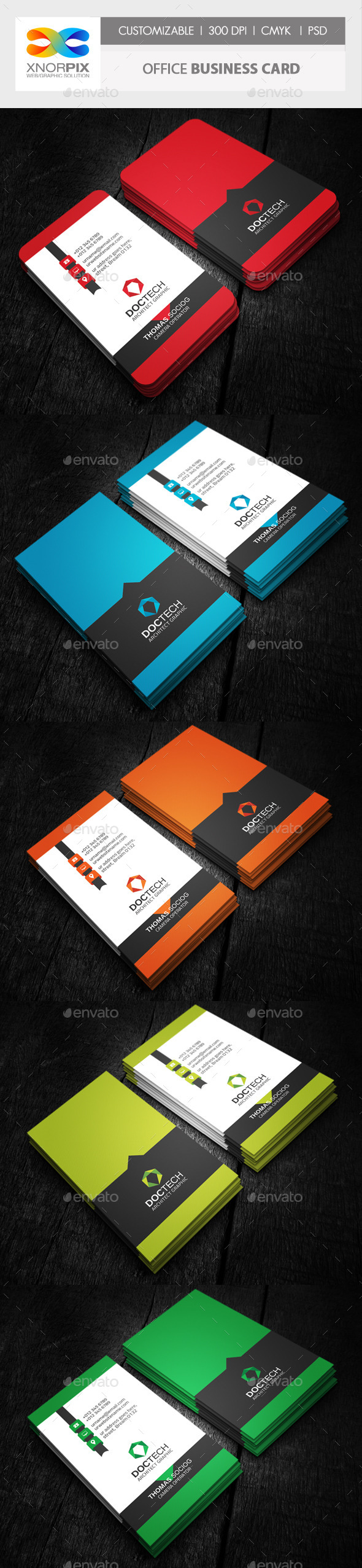 GraphicRiver Office Business Card 10323410 GraphicRiver Office Business Card 10323410