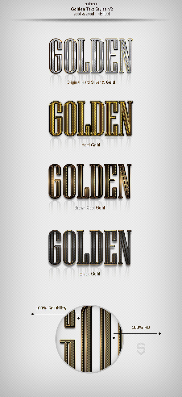 GraphicRiver Golden Text Styles V2 10323489 GraphicRiver Golden Text Styles V2 10323489