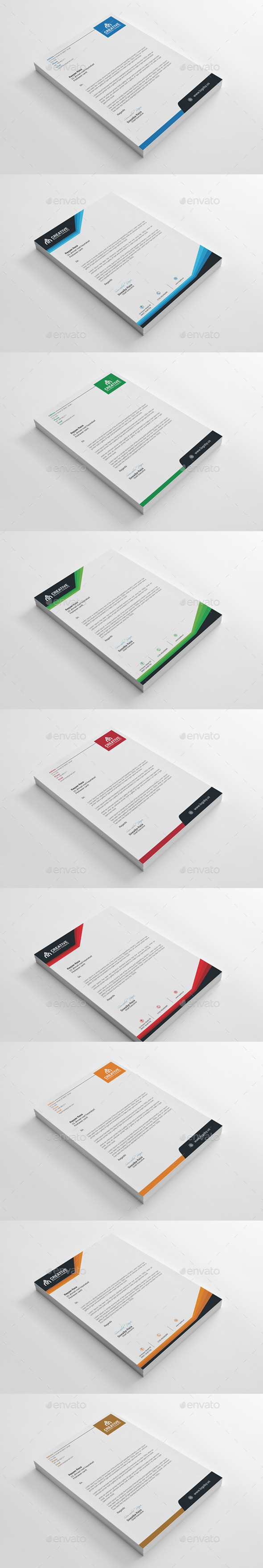 Letterhead Bundle Collection (Stationery)