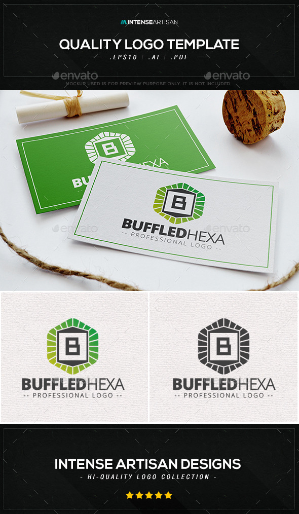 GraphicRiver Buffled Hexa Logo Template 10323834 GraphicRiver Buffled Hexa Logo Template 10323834