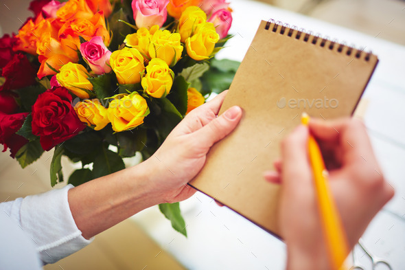 Notes of florist (Misc) Photo Download