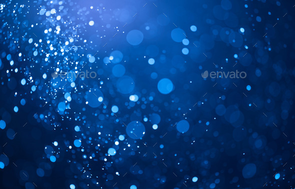 blue bokeh lights background (Misc) Photo Download