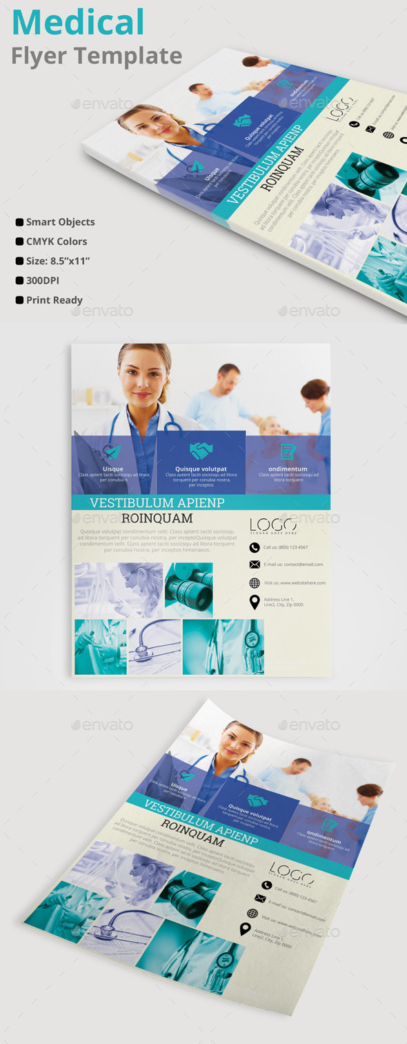 GraphicRiver Medical Business Flyer 10327665 GraphicRiver Medical Business Flyer 10327665
