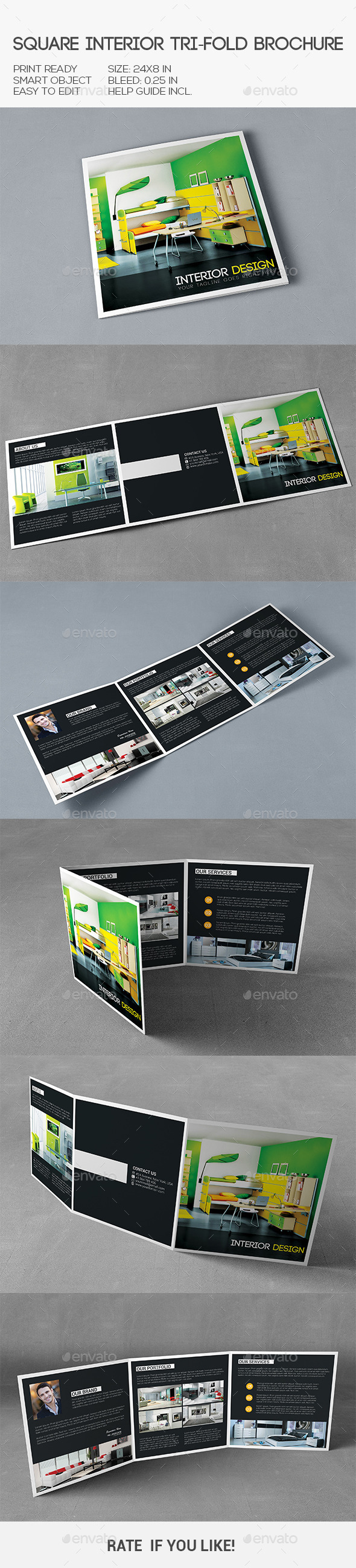 GraphicRiver Square Interior Trifold Brochure 10286642 GraphicRiver Square Interior Trifold Brochure 10286642