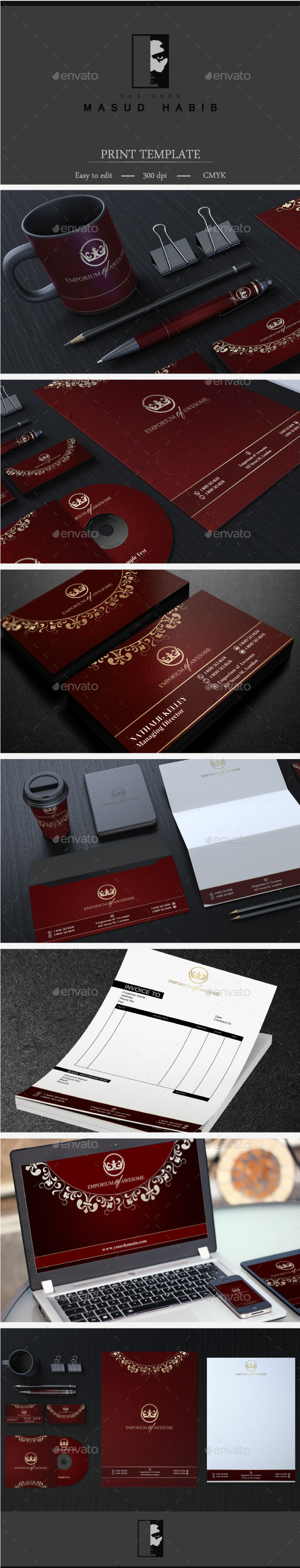 Creative Corporate Identity 27 (Stationery)