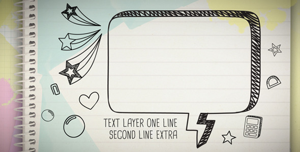 VideoHive School Drawings Opener V2 10328860 VideoHive School Drawings Opener V2 10328860