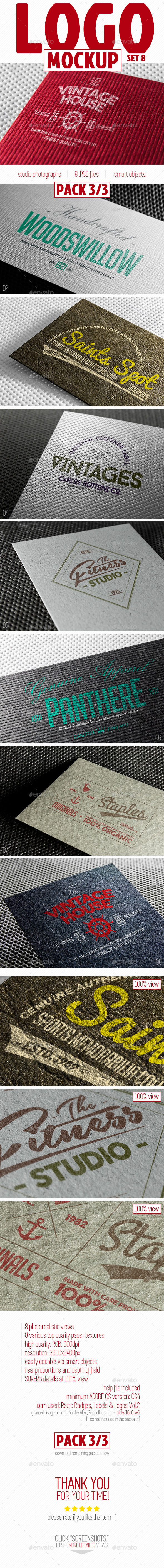 GraphicRiver Complete Paper Logo Mock-Up Pack 3 3 10329365 GraphicRiver Complete Paper Logo Mock-Up Pack 3 3 10329365