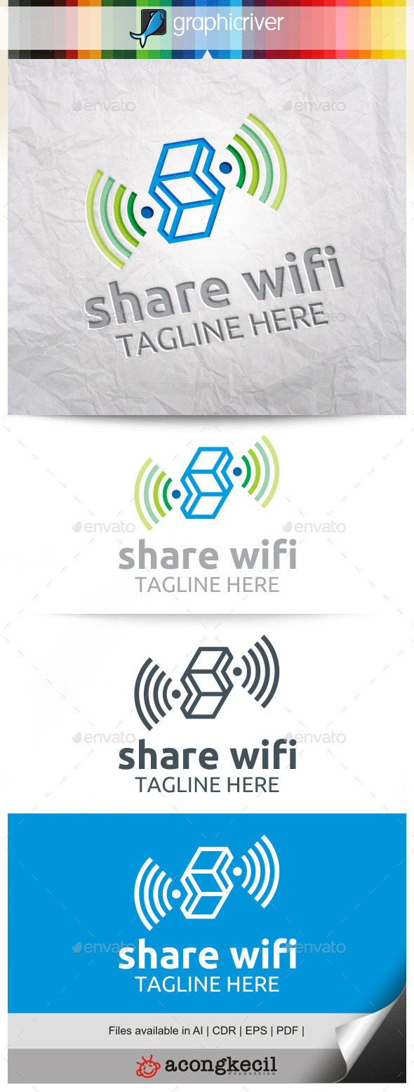 GraphicRiver Share Wifi 10332029 GraphicRiver Share Wifi 10332029